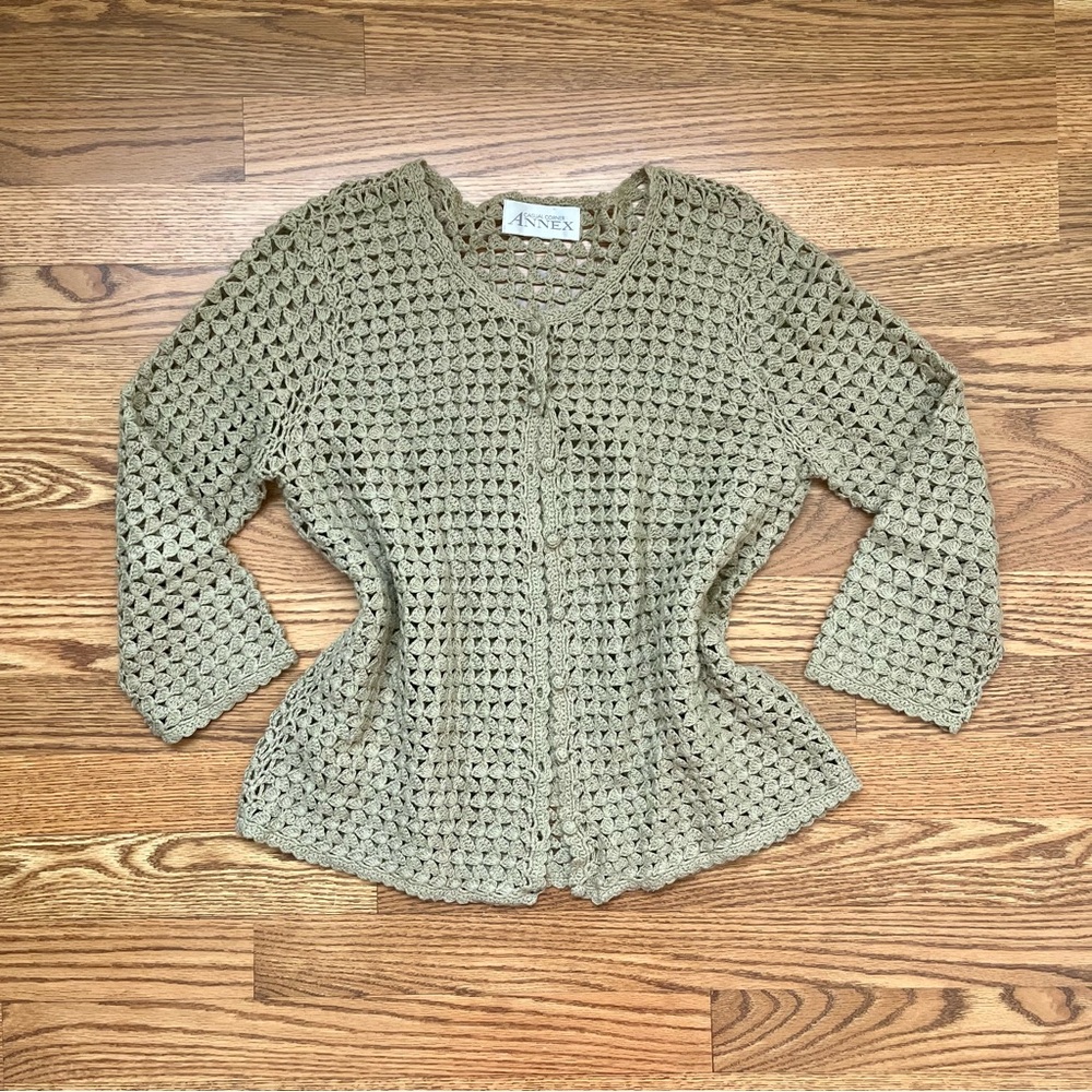 Vintage Crochet Cardigan